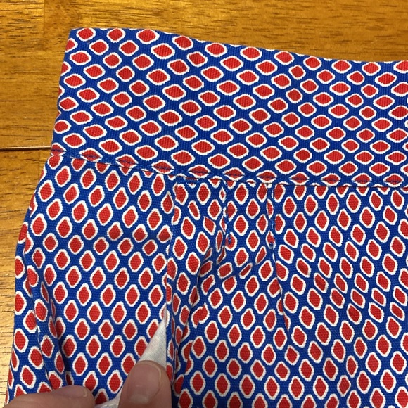 Janie and Jack Girls Size 5 Red White Blue Shorts 100% Cotton Adjustable Waist - Picture 2 of 9